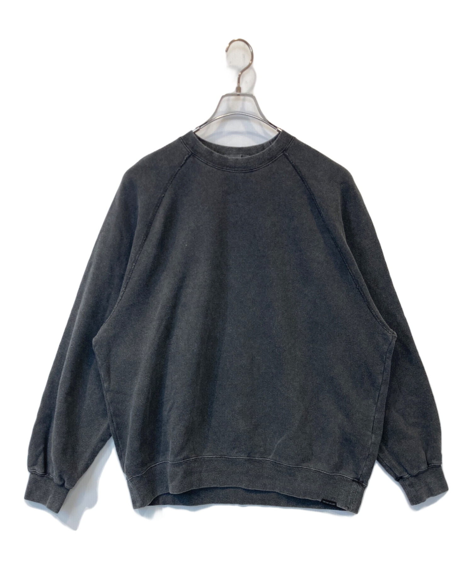 裏毛 ピグメントダイ ラグランプルオーバーサイズ3