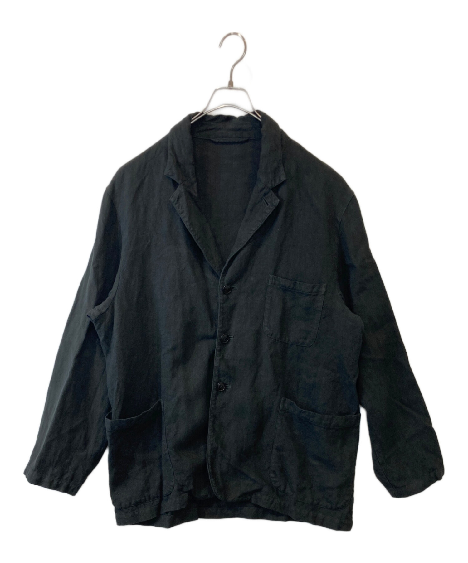 中古・古着通販】confect (コンフェクト) 起毛リネンサックジャケット