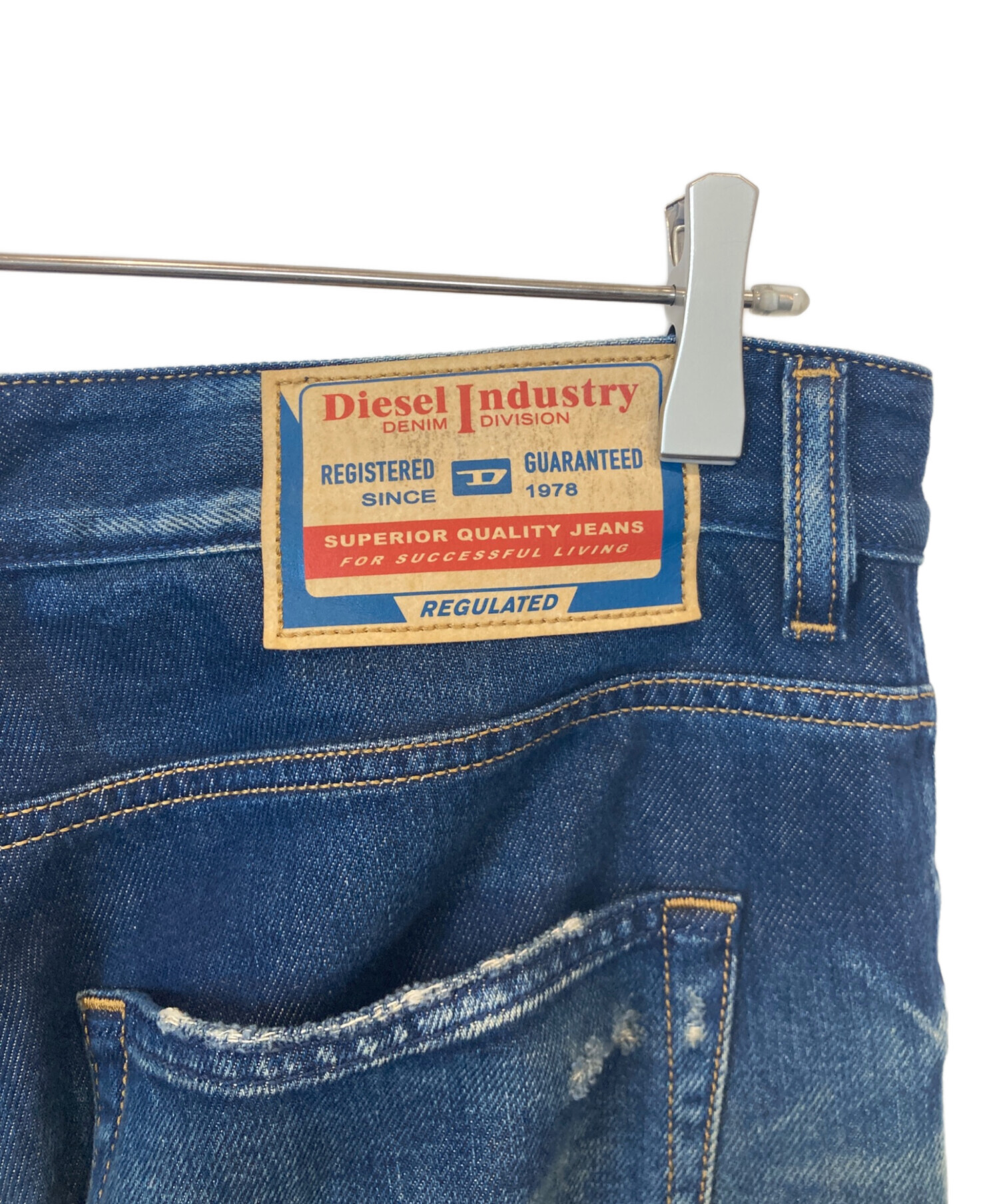 中古・古着通販】DIESEL (ディーゼル) D-RISEフレアデニムパンツ