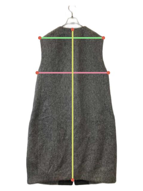 中古・古着通販】#Newans (ハッシュニュアンス) ロングコクーンファー