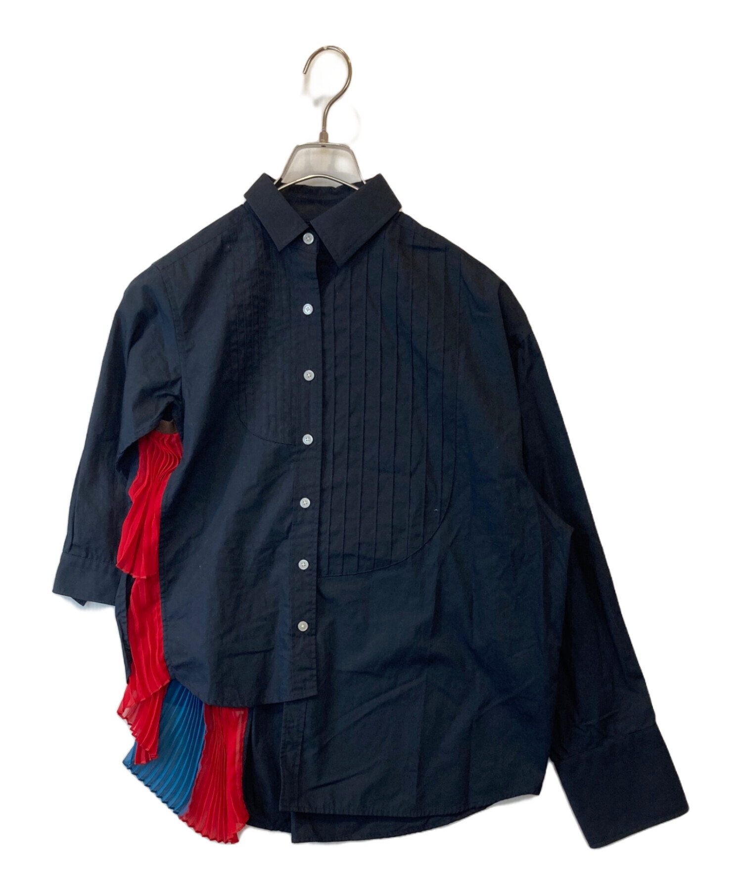 中古・古着通販】KOLOR (カラー) アシンメトリーデザインシャツ 21SGCL 