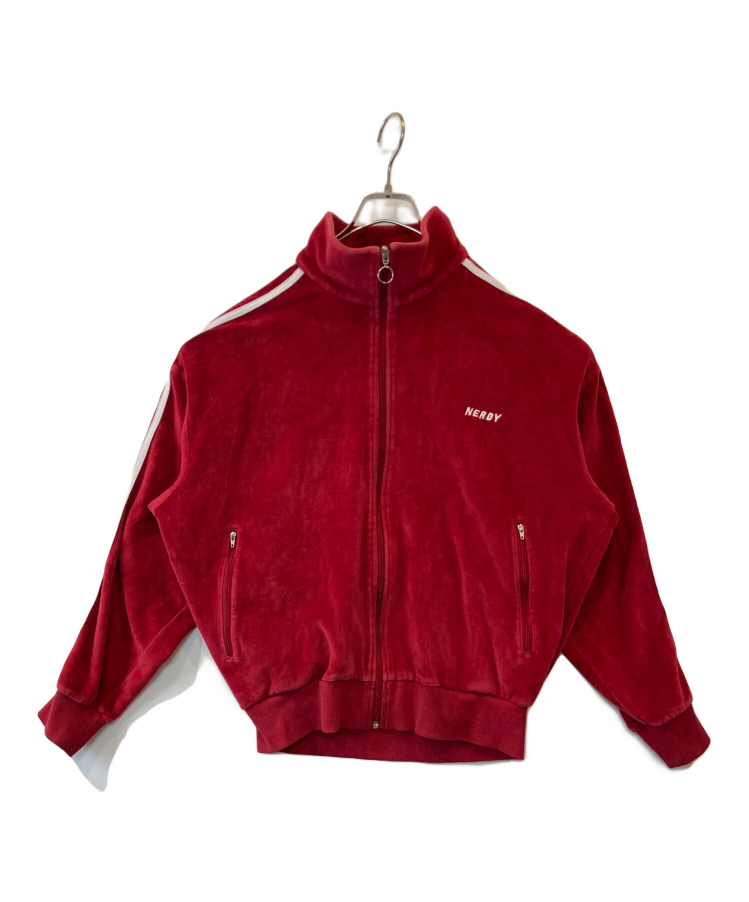 中古・古着通販】NERDY (ノルディ) トラックジャケット レッド サイズ 