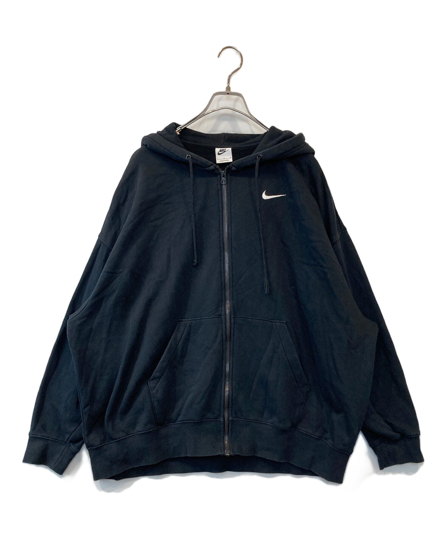 中古・古着通販】NIKE (ナイキ) ジップパーカー DD5635-010 ブラック