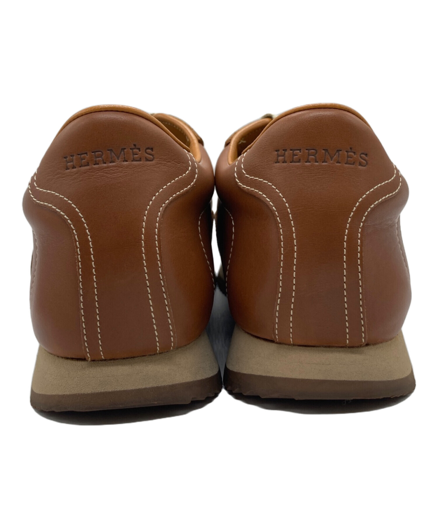 中古・古着通販】HERMES (エルメス) クイックレザースニーカー