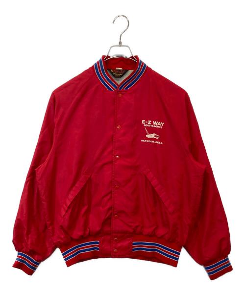 中古・古着通販】Pla-Jac (プラジャック) スタジャン レッド サイズ:L