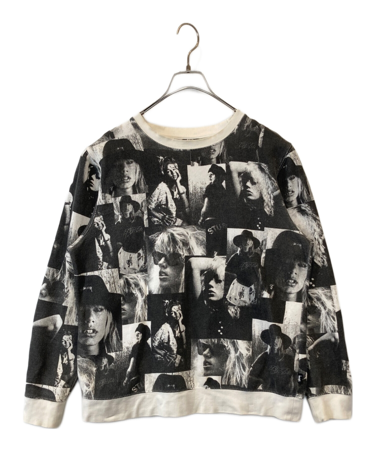 中古・古着通販】stussy (ステューシー) スウェット ブラック サイズ:L 
