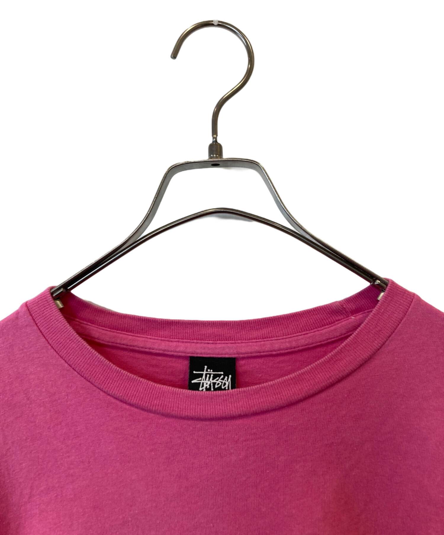 中古・古着通販】stussy (ステューシー) Tシャツ ピンク サイズ:S