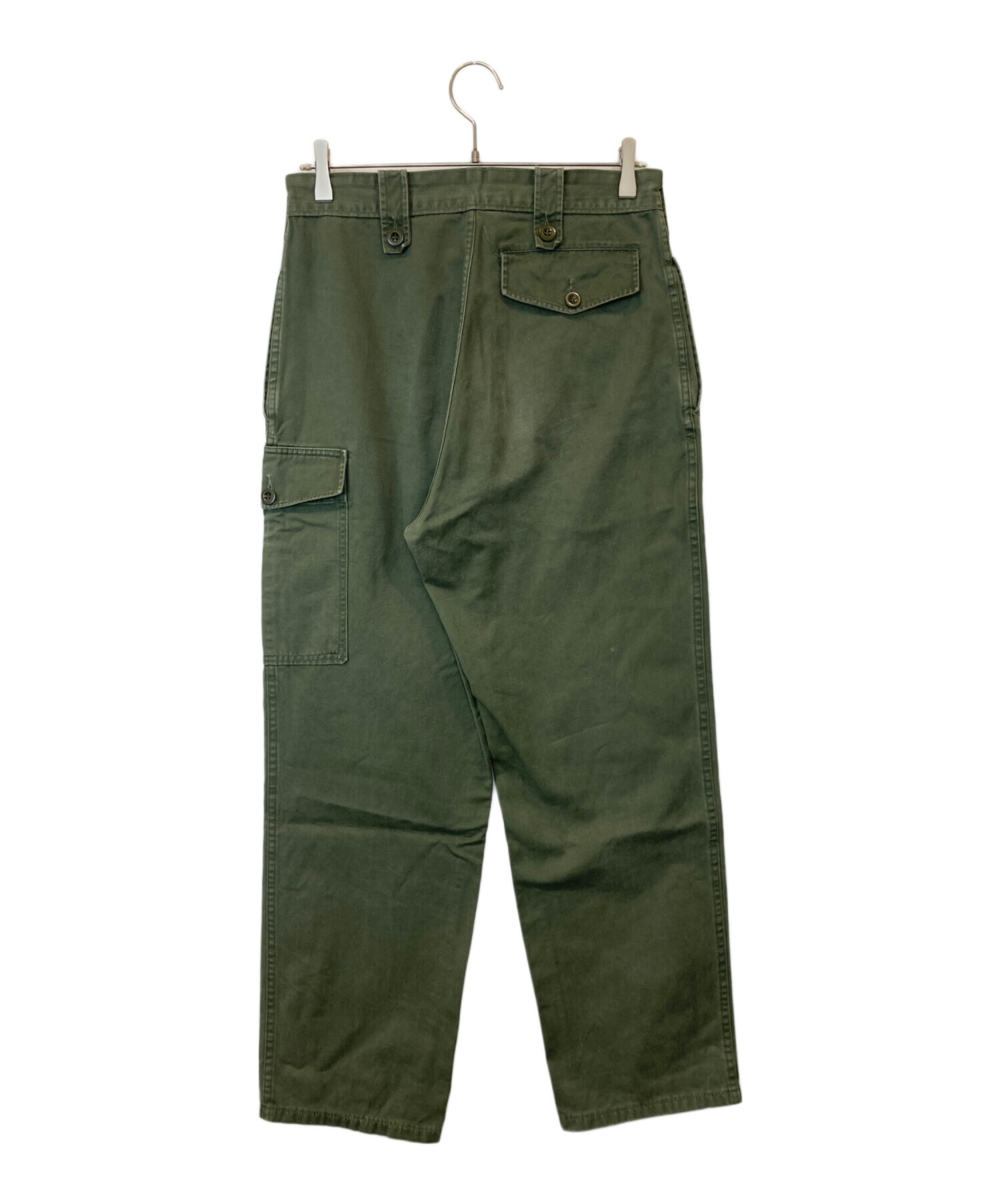 中古・古着通販】MILITARY (ミリタリー) カーゴパンツ グリーン サイズ 