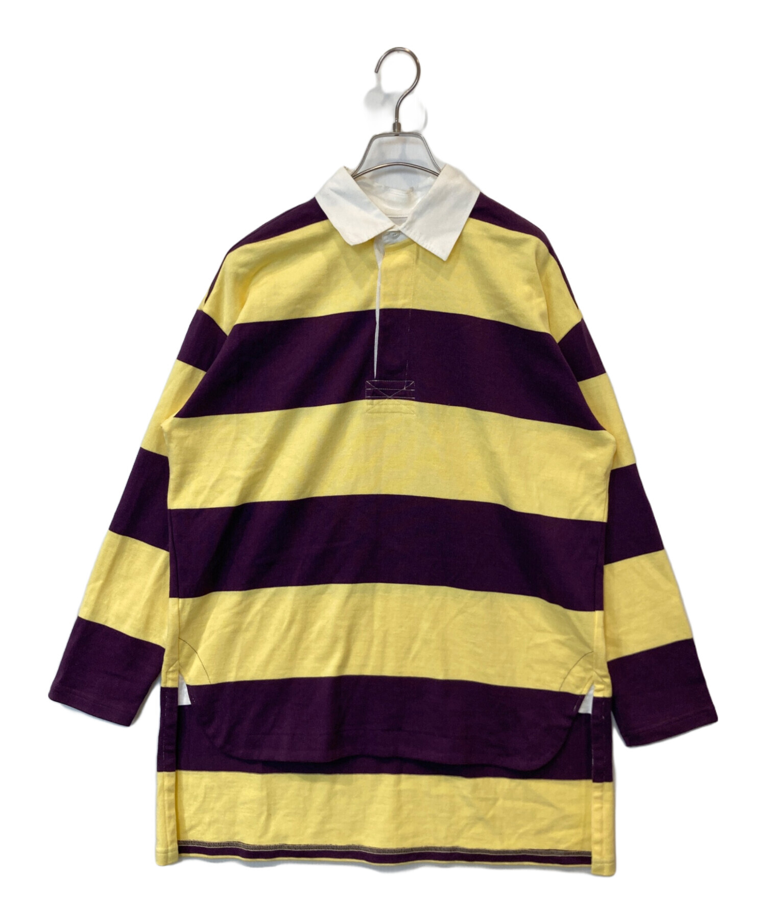 中古・古着通販】INSCRIRE (アンスクリア) ボーダーラガーシャツ I18AW