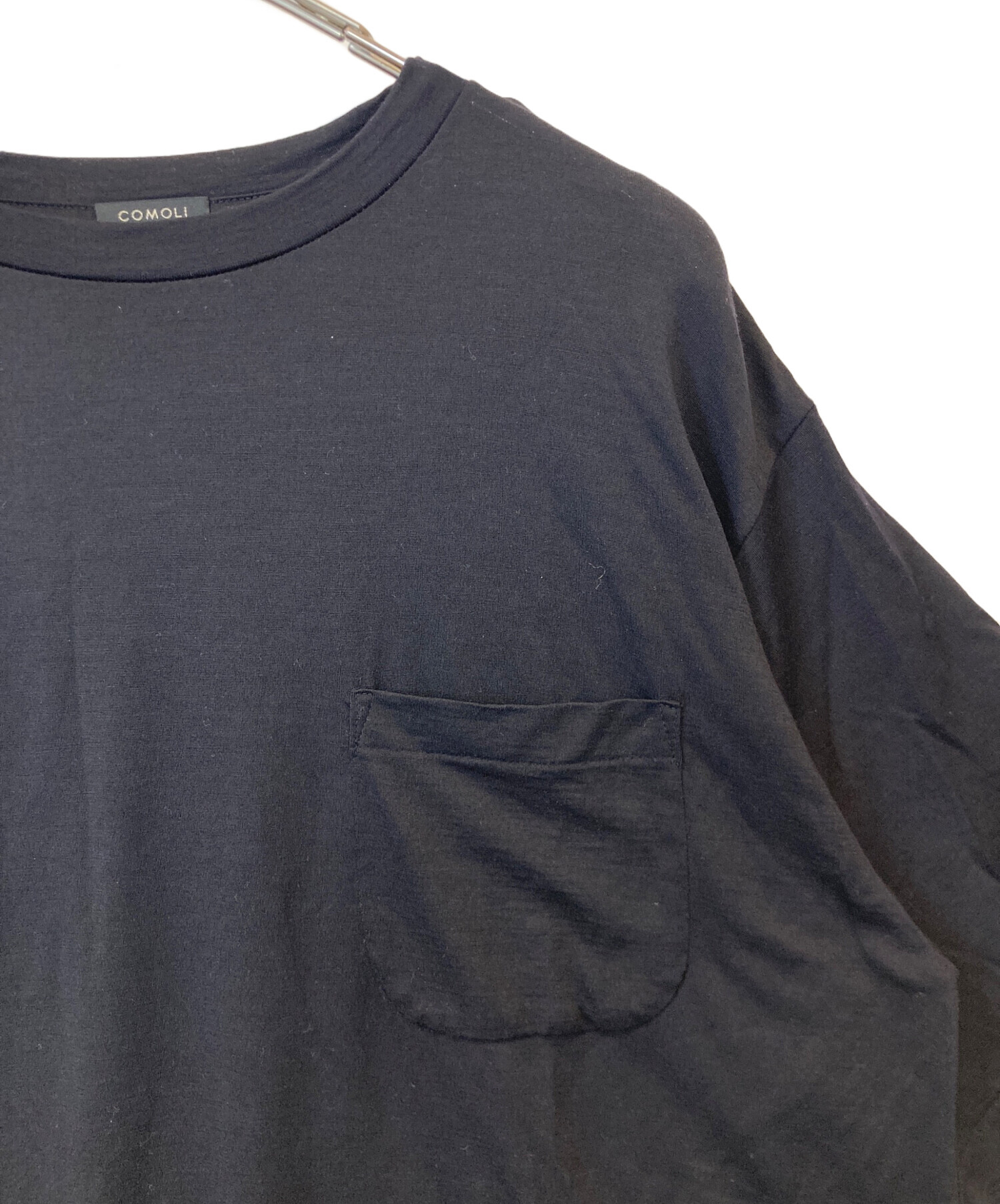 中古・古着通販】COMOLI (コモリ) ウール天竺Tシャツ V01-05007