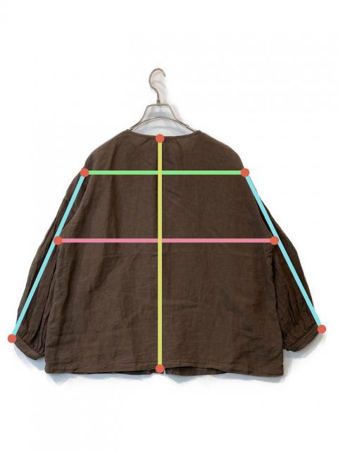 中古・古着通販】nest Robe (ネストローブ) リネンガーゼ袖ドッキング
