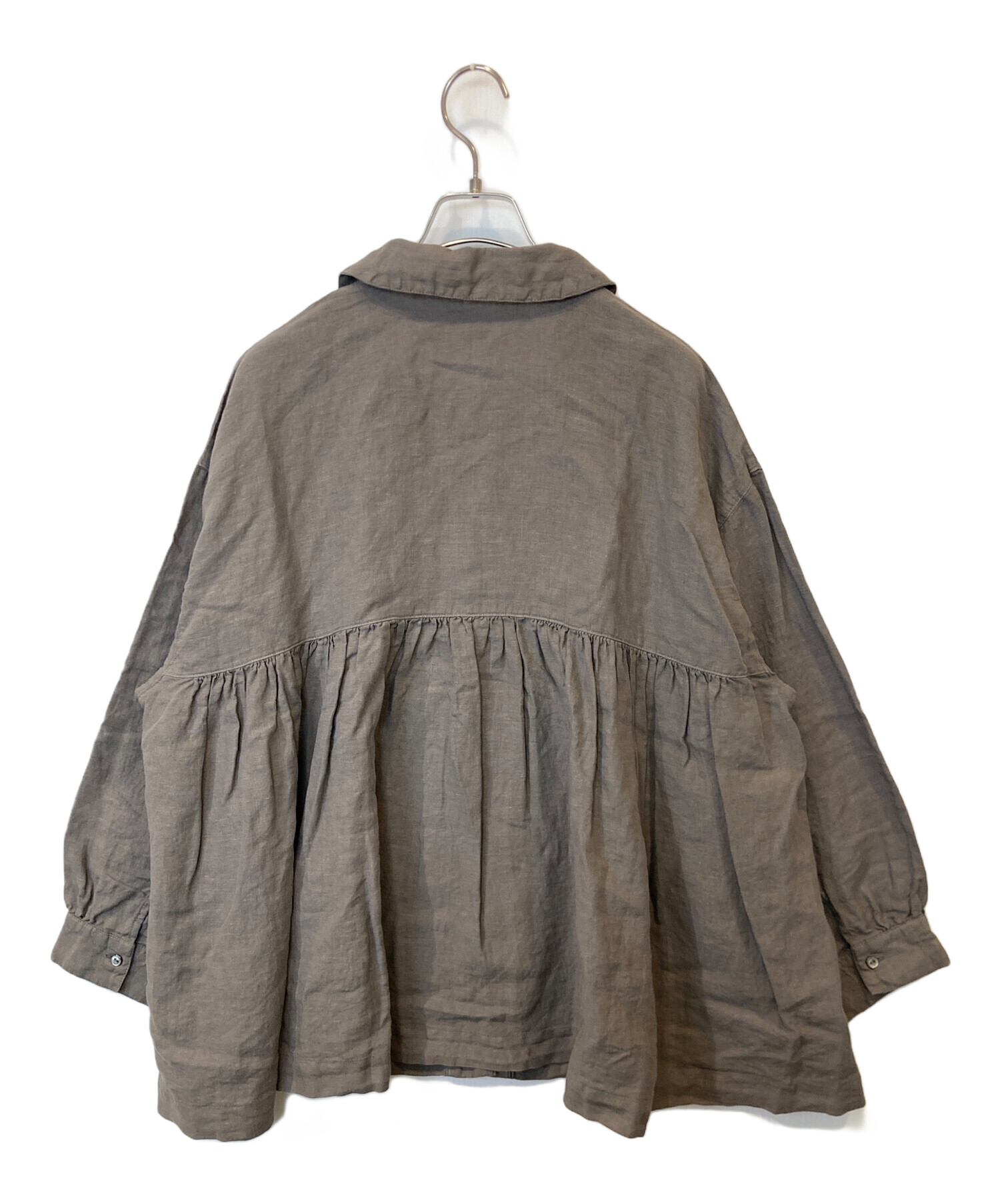 中古・古着通販】nest Robe (ネストローブ) リネンスクエアカラー