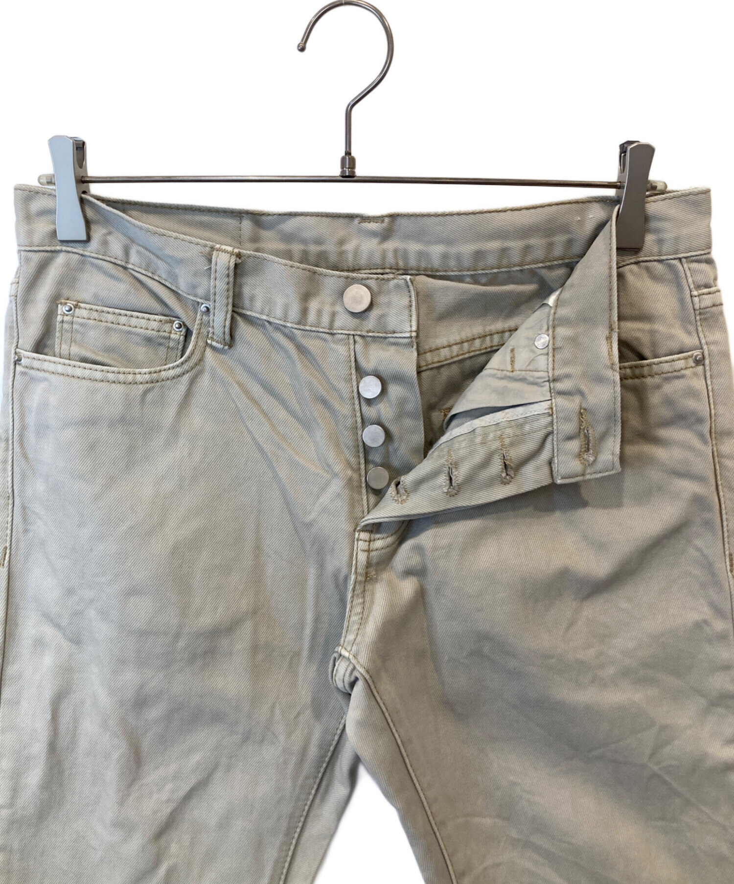 中古・古着通販】MNML (ミニマル) ダメージジーンズ スキニー サイド