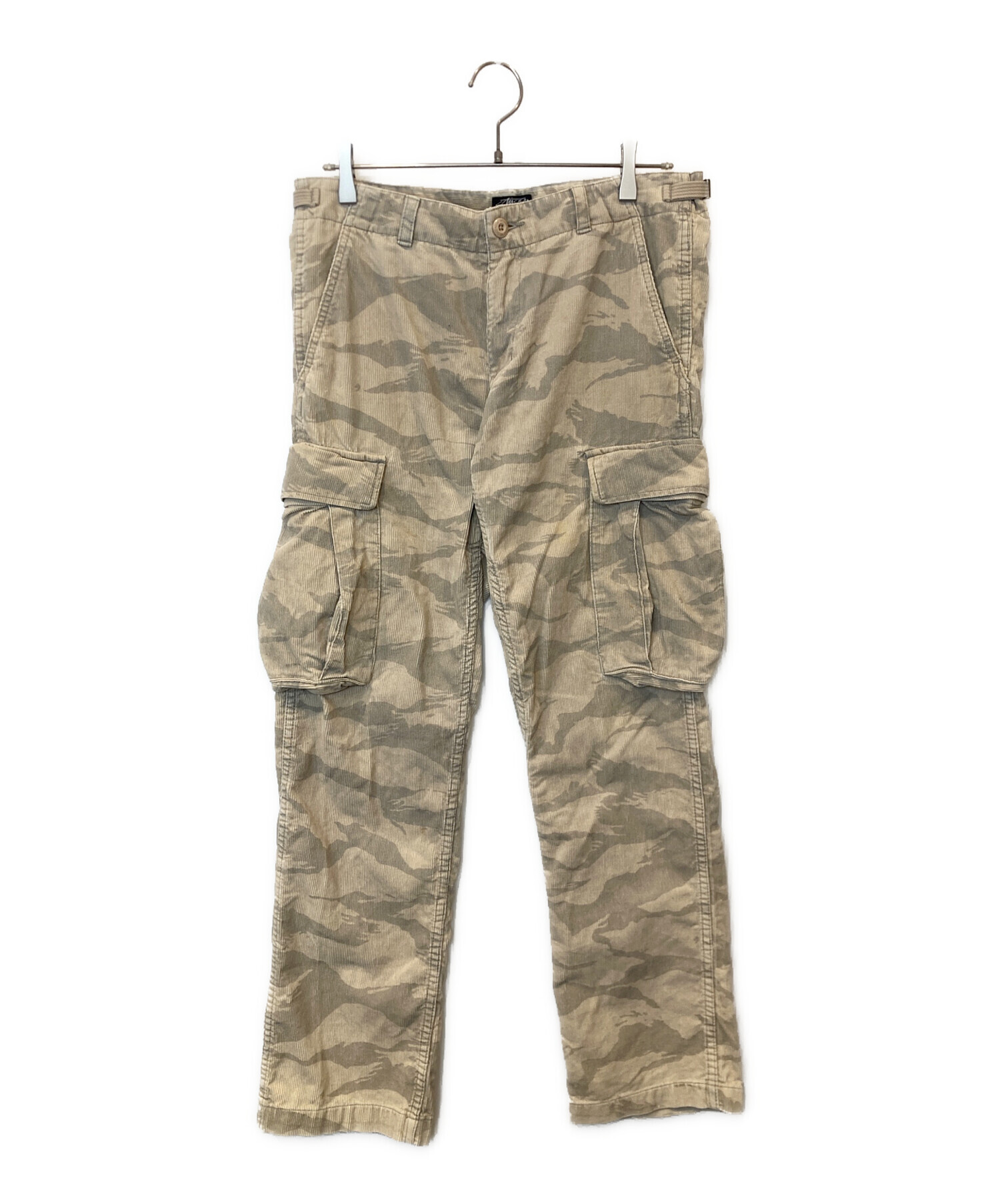 Y2K Old stussy コーデュロイカーゴパンツ 迷彩 サイズ30 Sk8 中古・古着通販】stussy (ステューシー) 迷彩 コーデュロイカーゴ