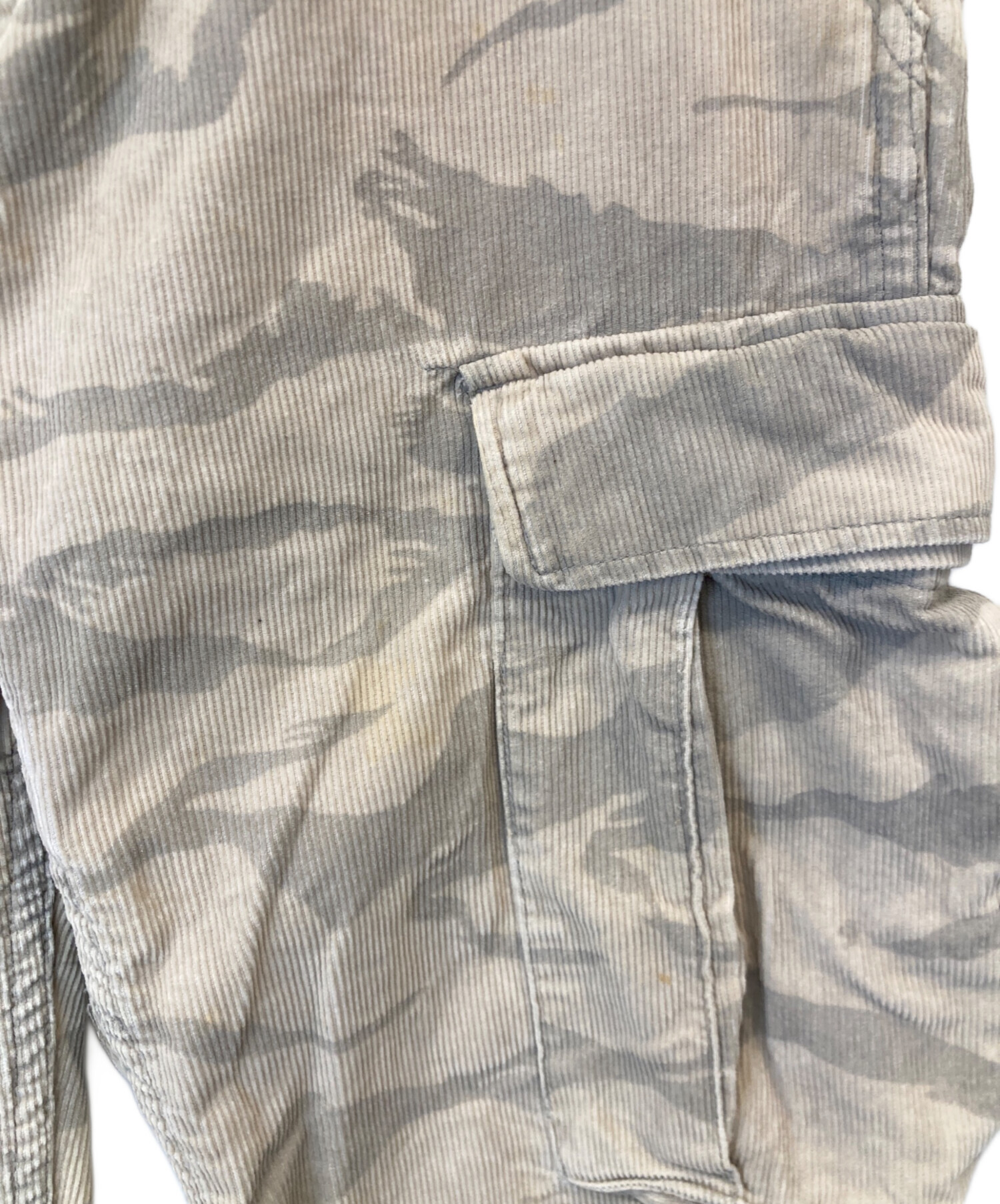 中古・古着通販】stussy (ステューシー) 迷彩 コーデュロイカーゴ