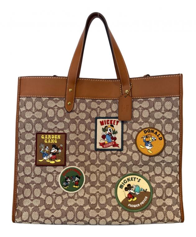 40 COACH コーチ シグネチャー トートバッグ ハンドバッグ コーチ 