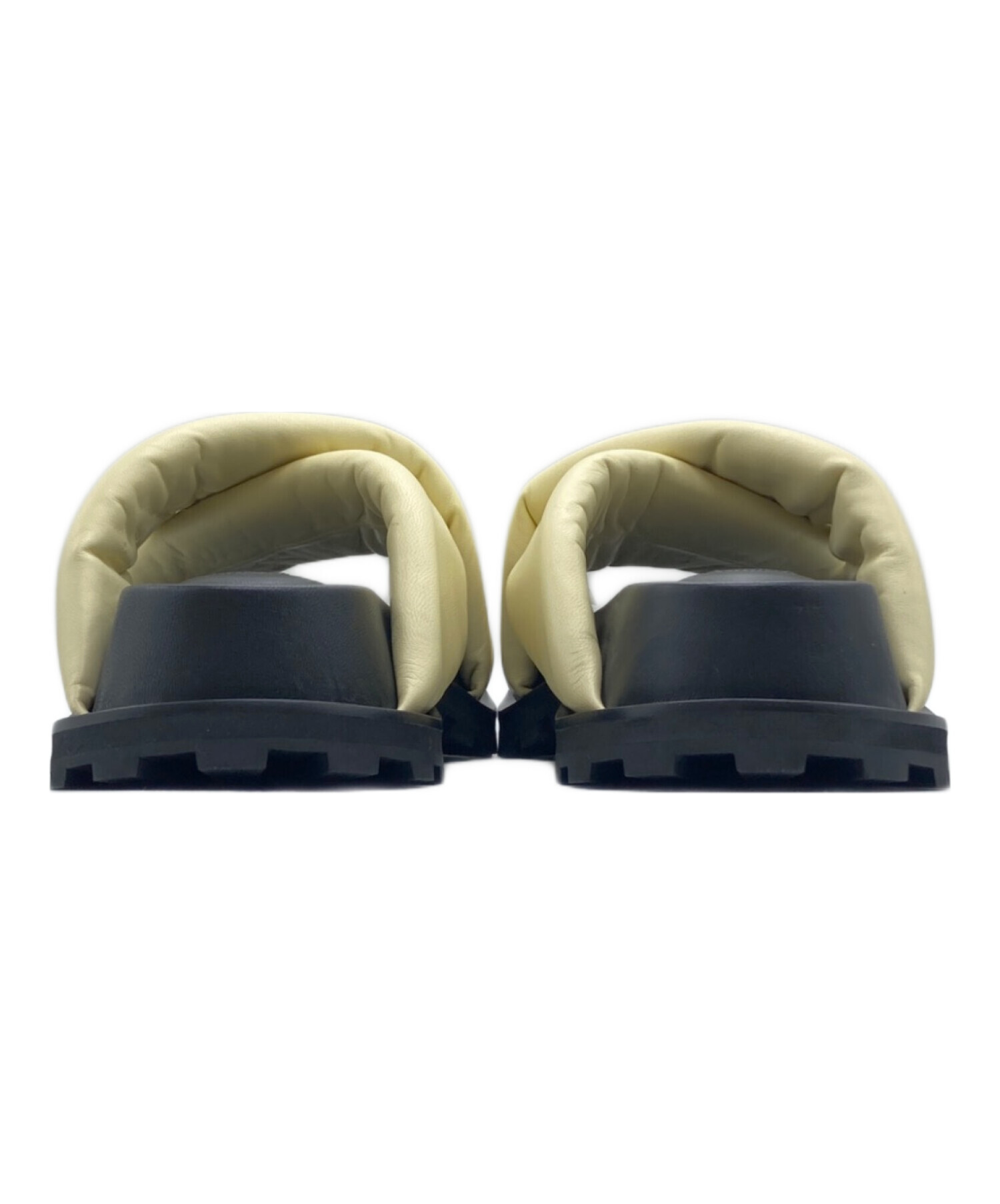 JIL SANDER ジルサンダー サンダル JS38041A 中古・古着通販】JIL SANDER (ジルサンダー) クロスストラップサンダル