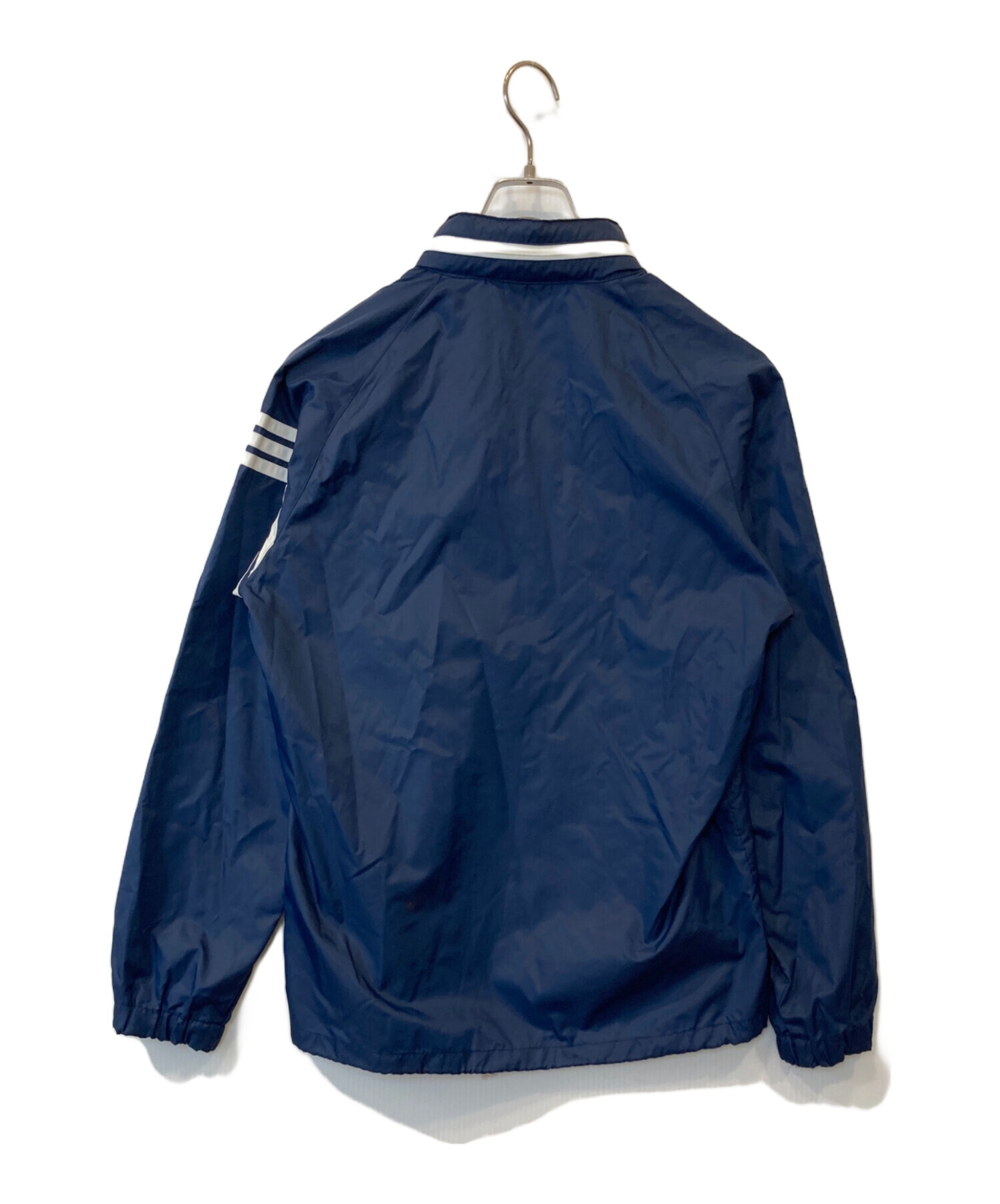 中古・古着通販】adidas (アディダス) ナイロンジャケット ネイビー 