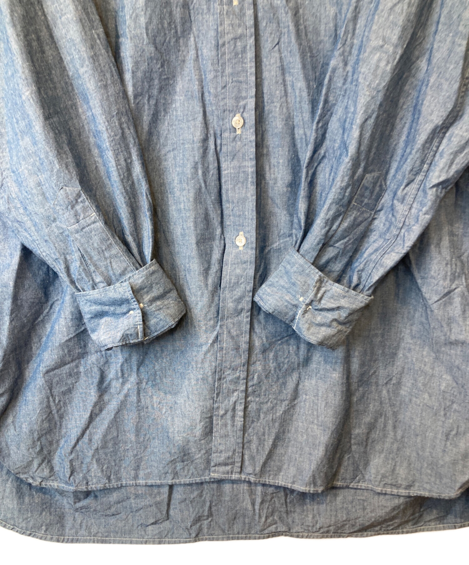 中古・古着通販】HEUGN (ユーゲン) Chambray Rob コットンシャンブレー 