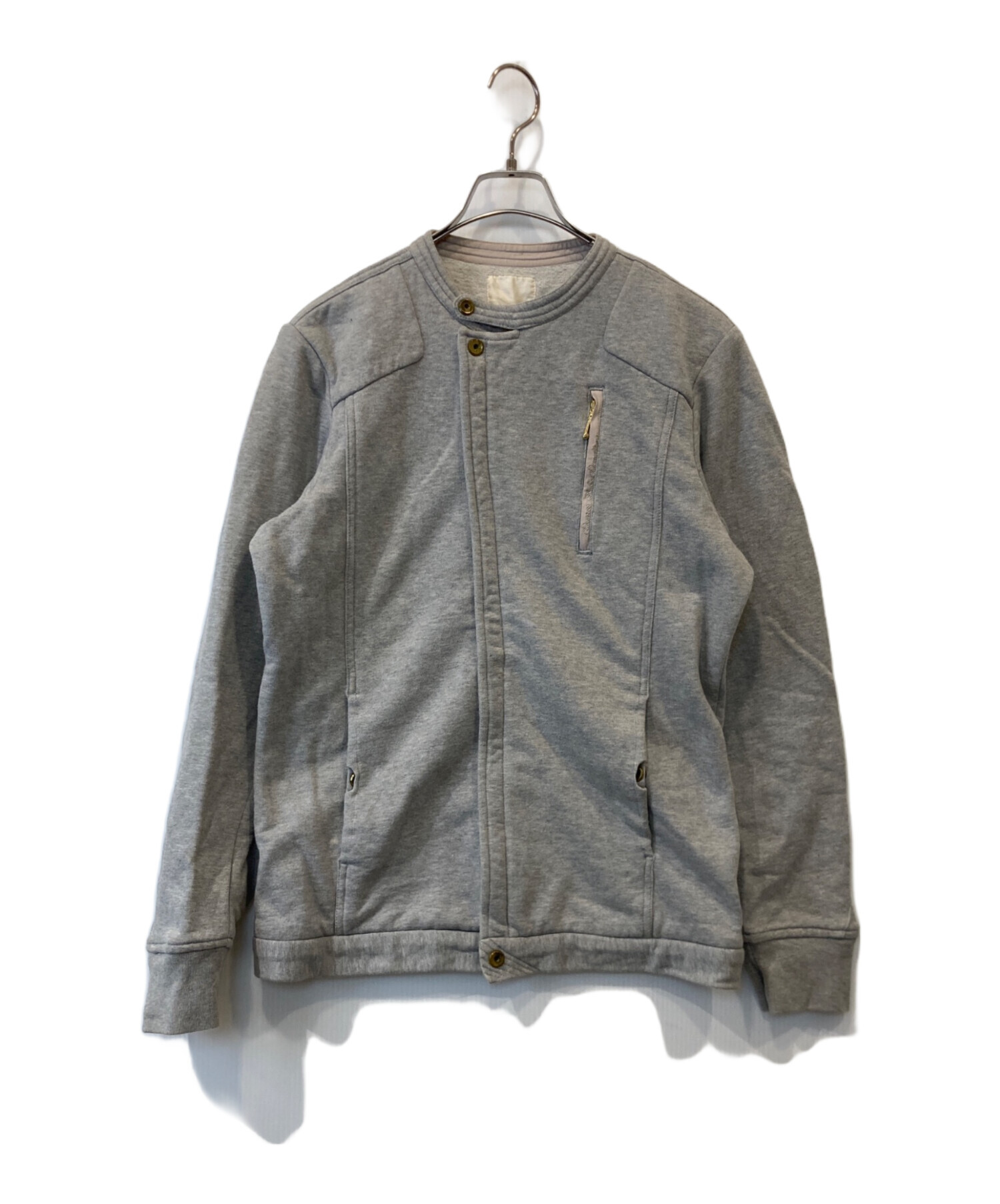 中古・古着通販】DIESEL (ディーゼル) ジップアップスウェット グレー 