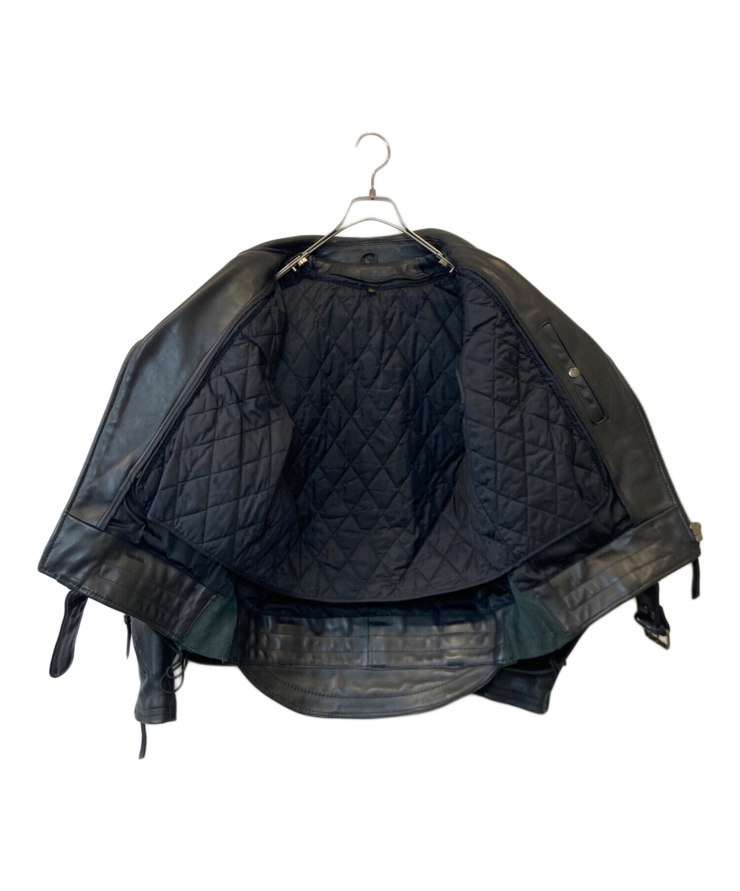 中古・古着通販】KADOYA (カドヤ) ダブルライダースジャケット