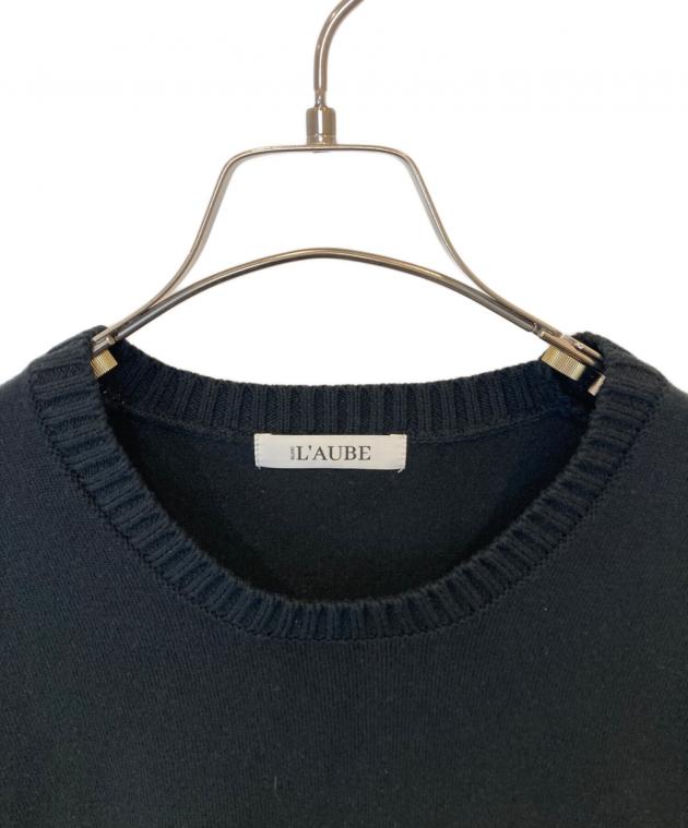 中古・古着通販】 L'AUBE BLANC (ローブ ブラン) Crew neck Knit