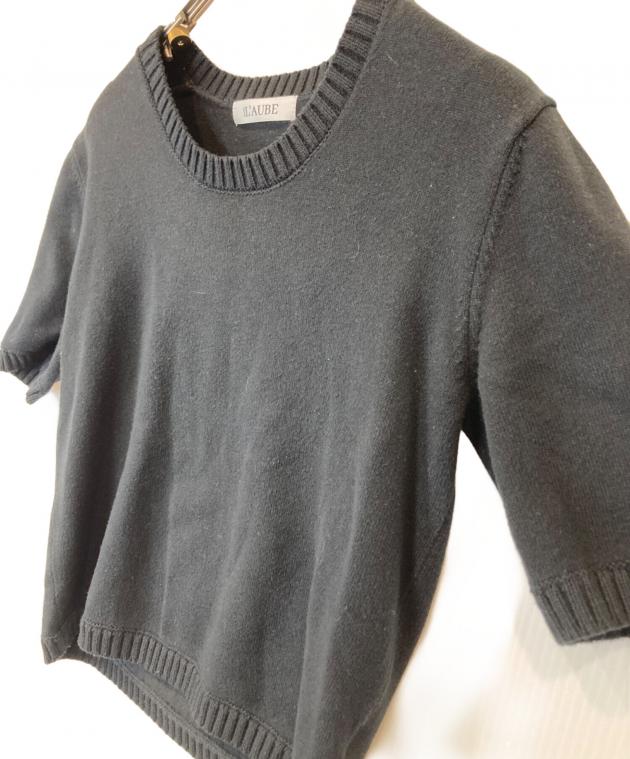 中古・古着通販】 L'AUBE BLANC (ローブ ブラン) Crew neck Knit