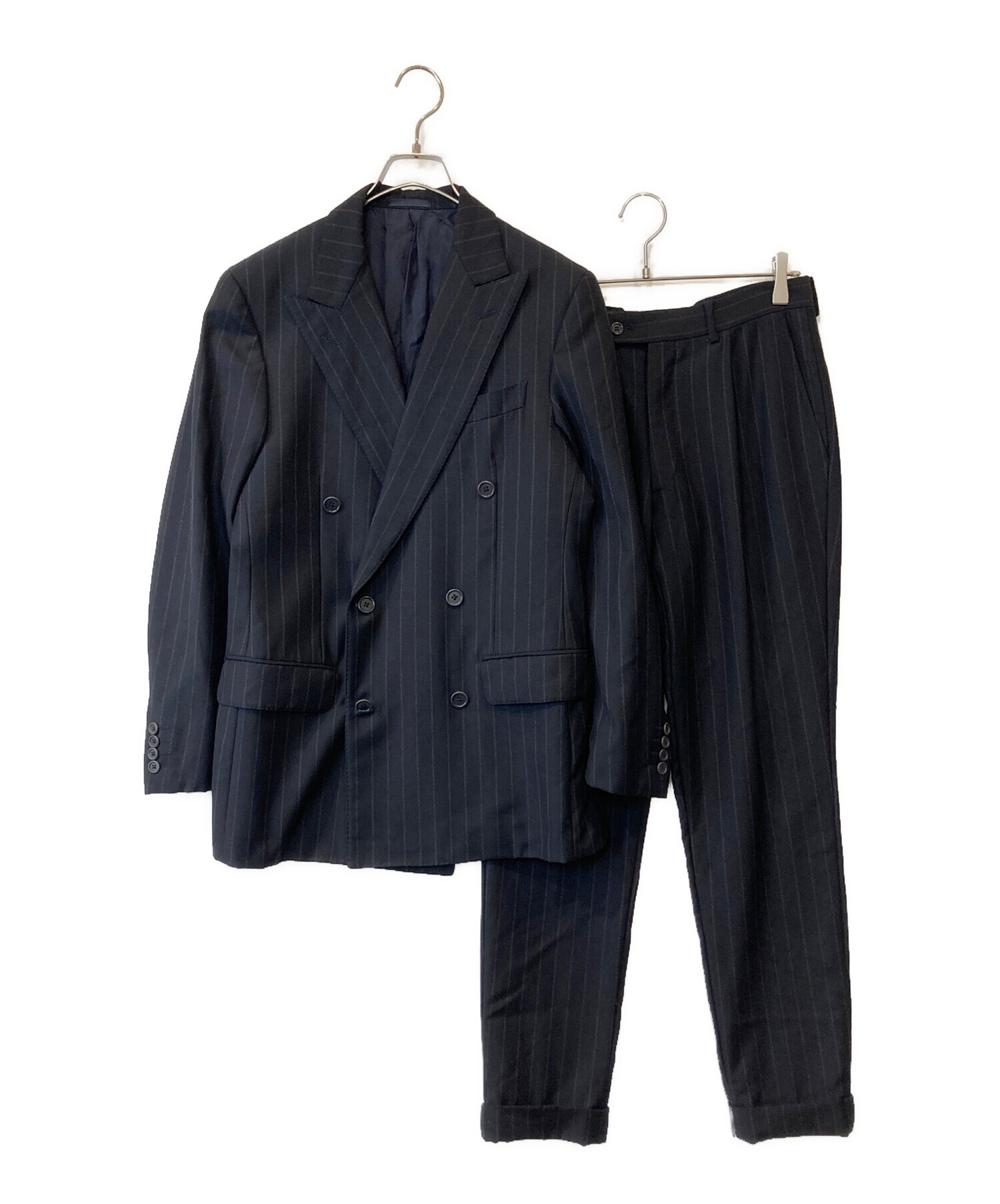 美品 90's OLD GIVENCHY セットアップ 2タック 44 中古・古着通販】GIVENCHY (ジバンシィ) オールドセットアップスーツ