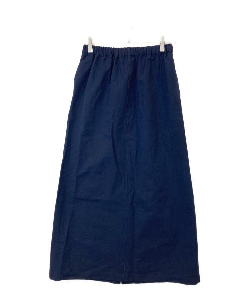 未使用/中川政七商店/WEB限定 綿麻の畝織 スカート 綿麻の畝織