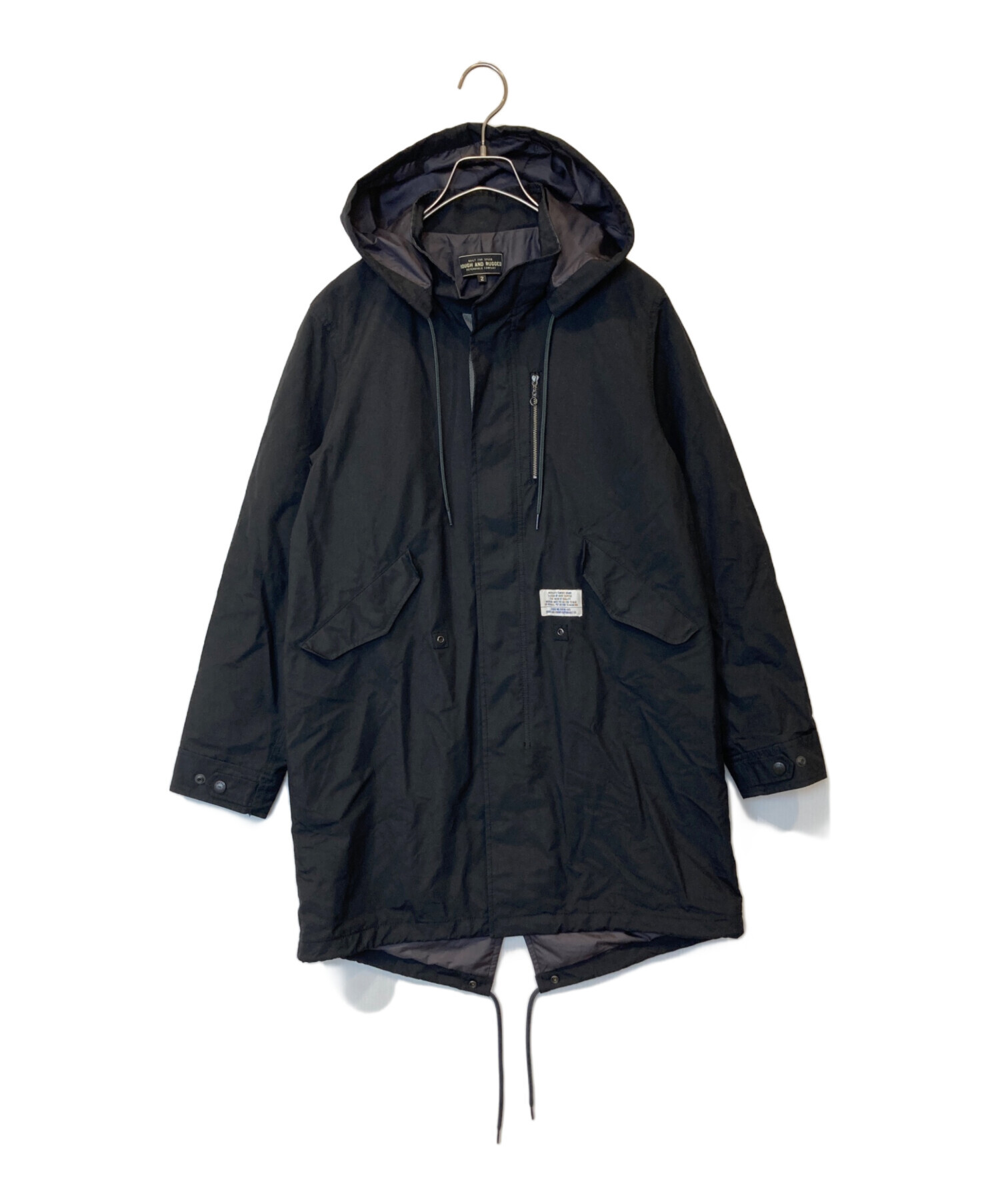 中古・古着通販】ROUGH AND RUGGED (ラフアンドラゲッド) モッズコート 