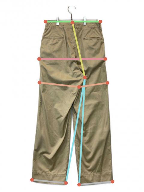 【中古】アヴィレックス AVIREX 7522 CHINO TROUSERS SIZE 30 チノ トラウザーズ パンツ チノパン ベージュ ●250601 中古・古着通販】AVIREX7522 (アビレックス7522) CHINO TROUSERS