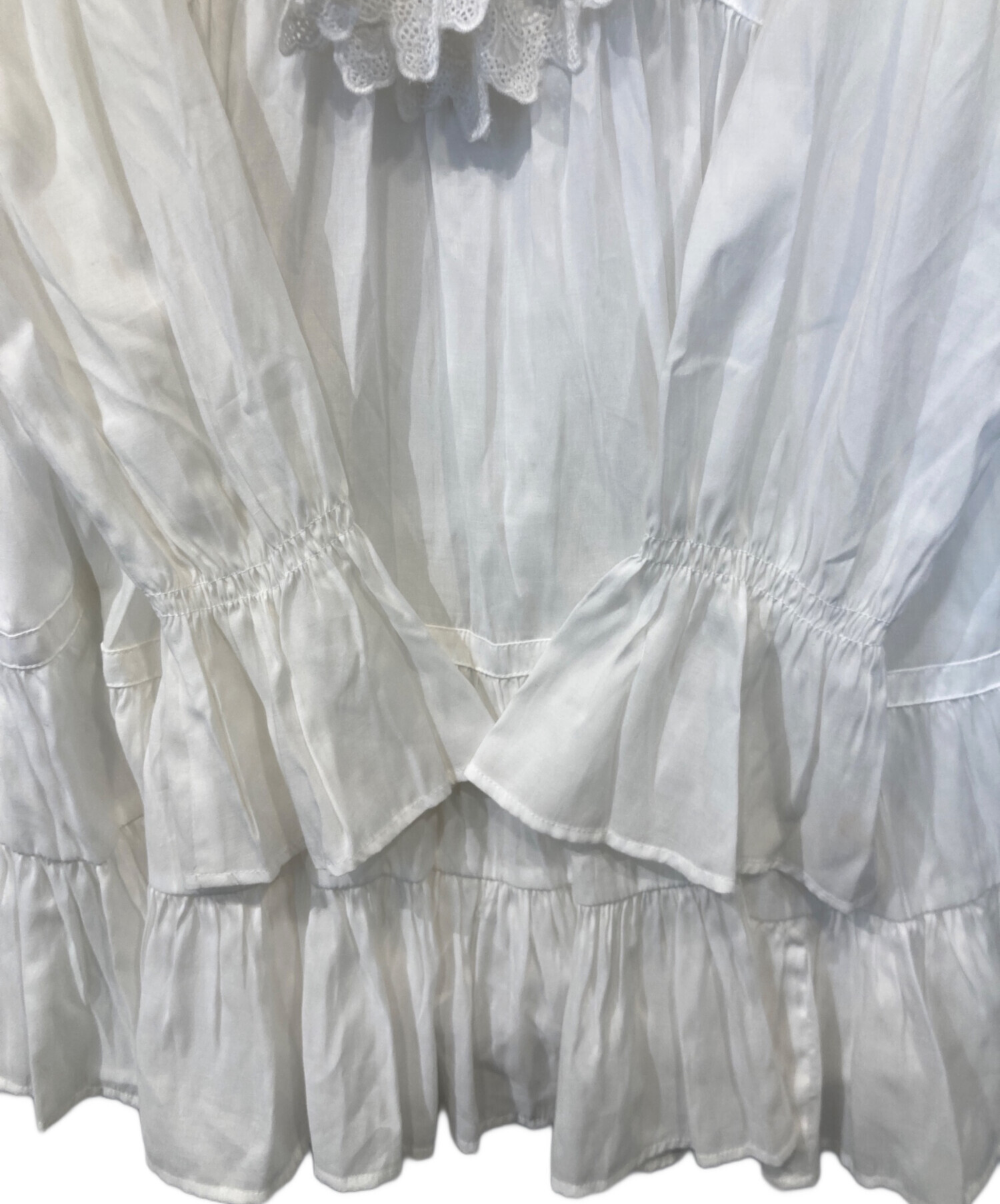 中古・古着通販】Snidel (スナイデル) コットンライクラッフルカラー