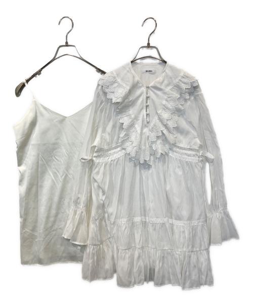 中古・古着通販】Snidel (スナイデル) コットンライクラッフルカラー
