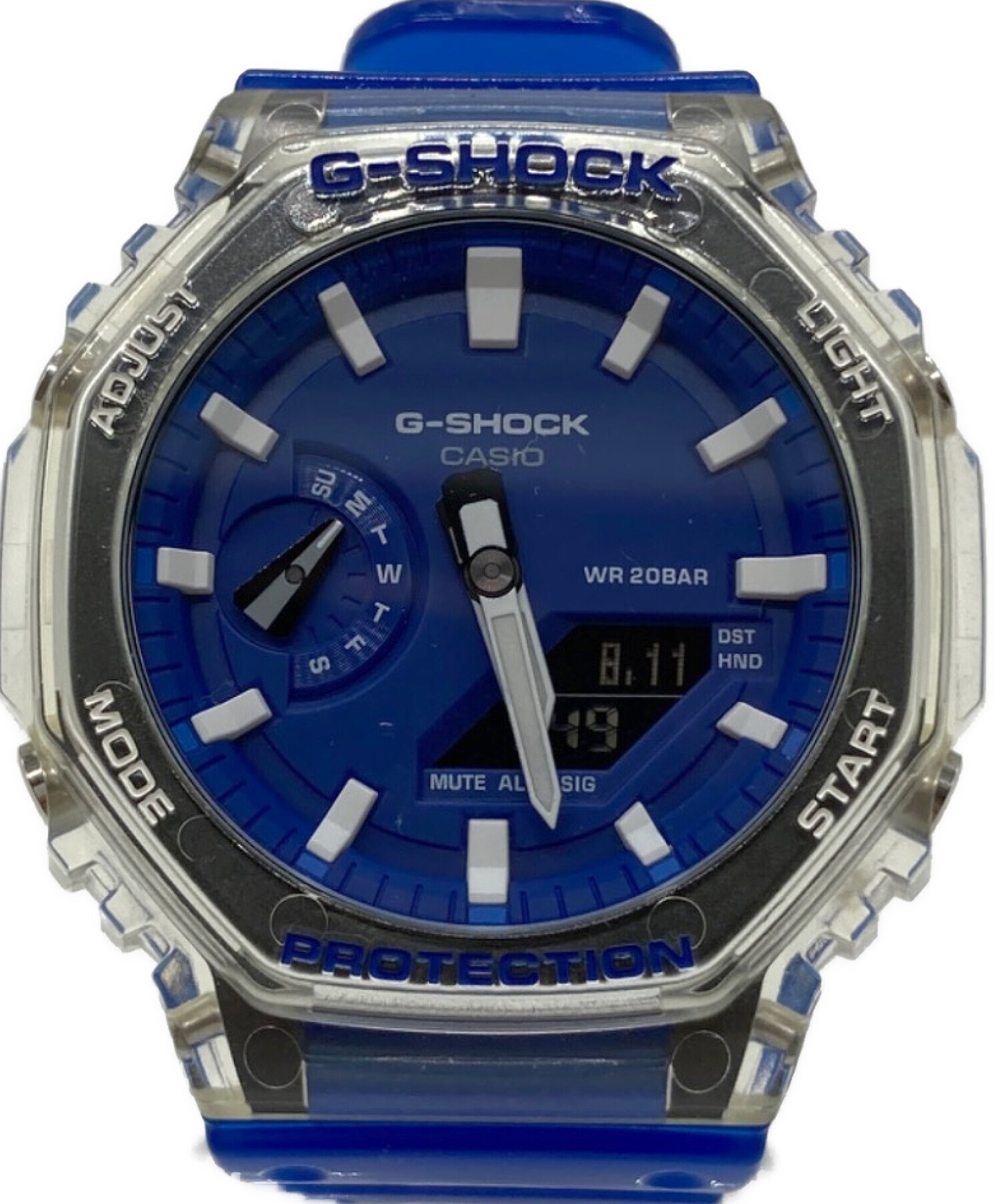 中古・古着通販】CASIO (カシオ) 腕時計 GA-2100HC-2AJF 5611 ブルー 
