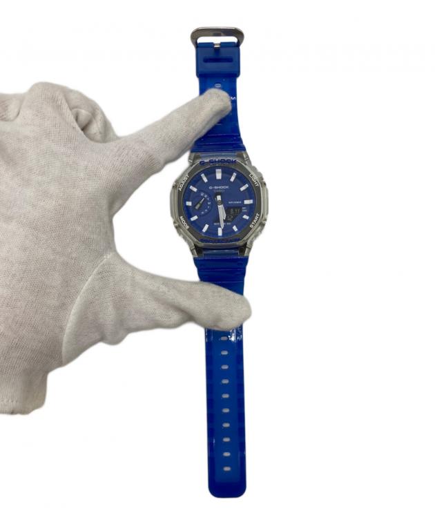 【未使用品】CASIO G-SHOCK GA-2100HC-2AJF CASIO(カシオ) / クォーツ腕時計_G-SHOCK/デジアナ/ラバー/BLU