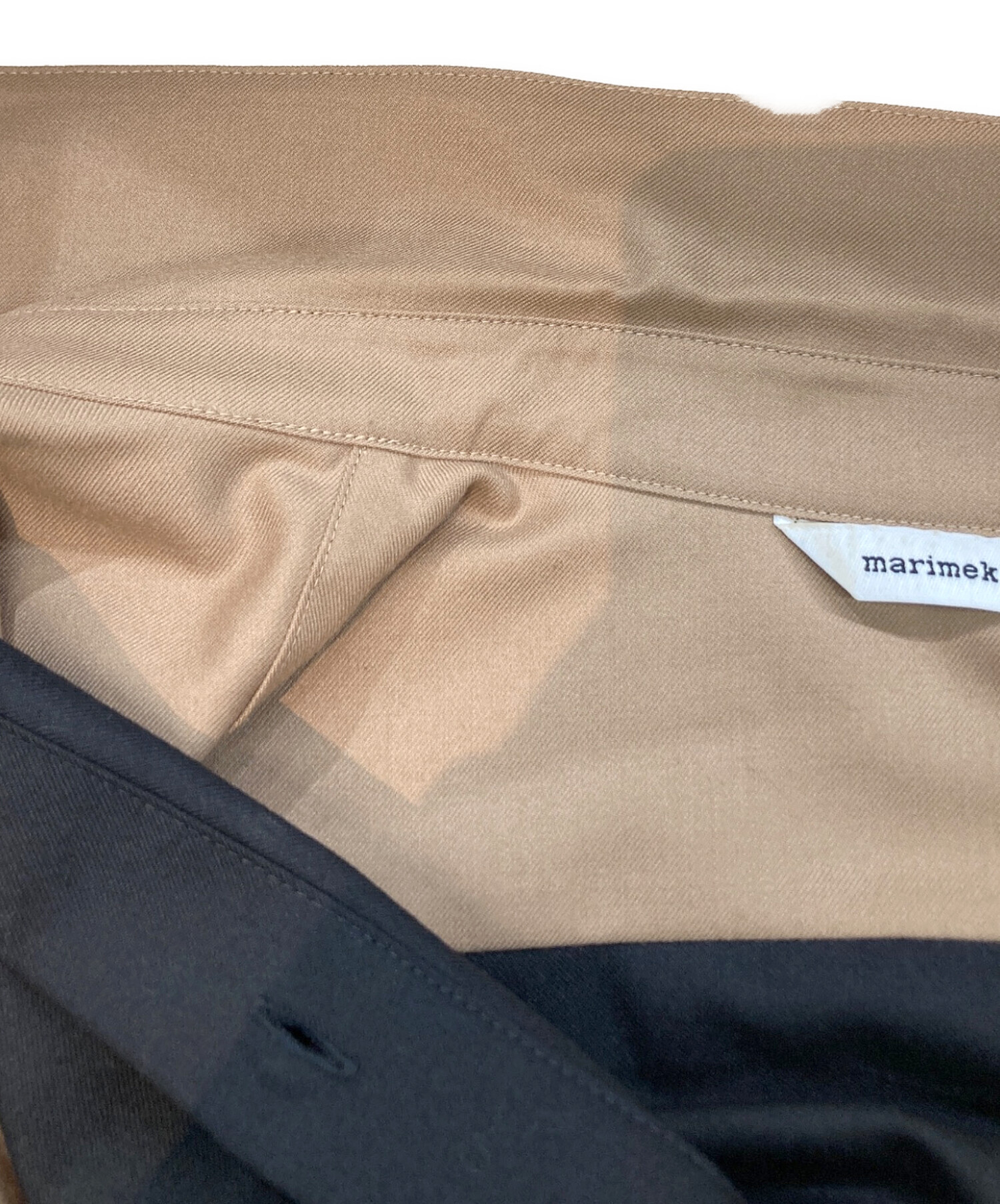 marimekko Pikseli Pilari シャツ　38 marimekko Pikseli Pilari シャツ 38