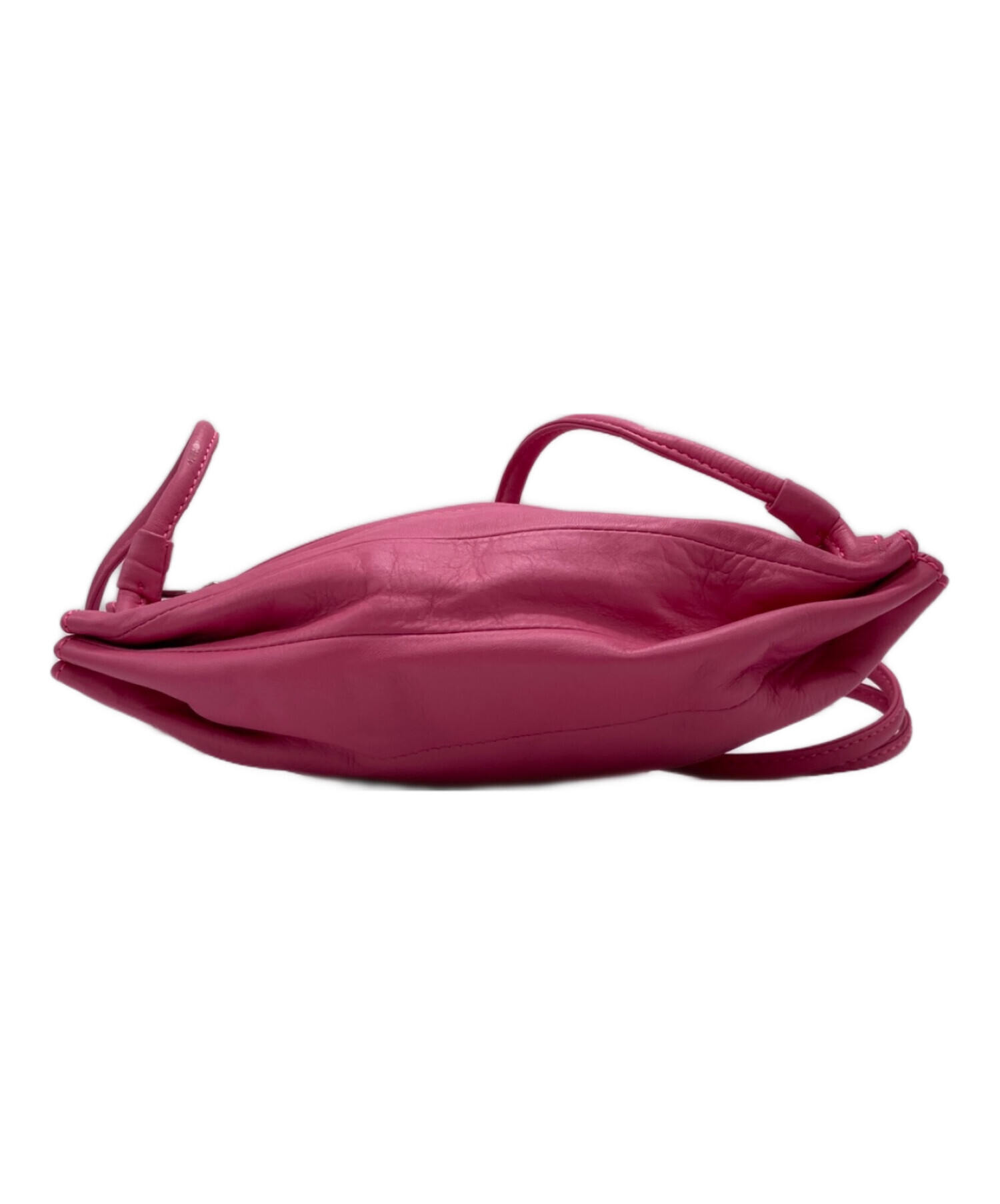 マリメッコ PIKKU KARLA ショルダーバッグ レザー ピンク系 marimekko