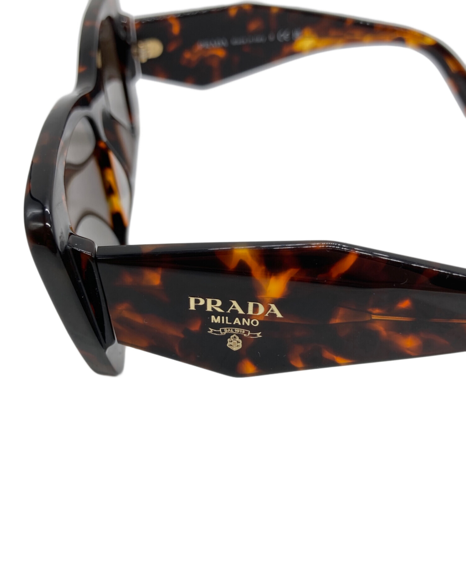 中古・古着通販】PRADA (プラダ) サングラス SPR 08Y ブラウン サイズ
