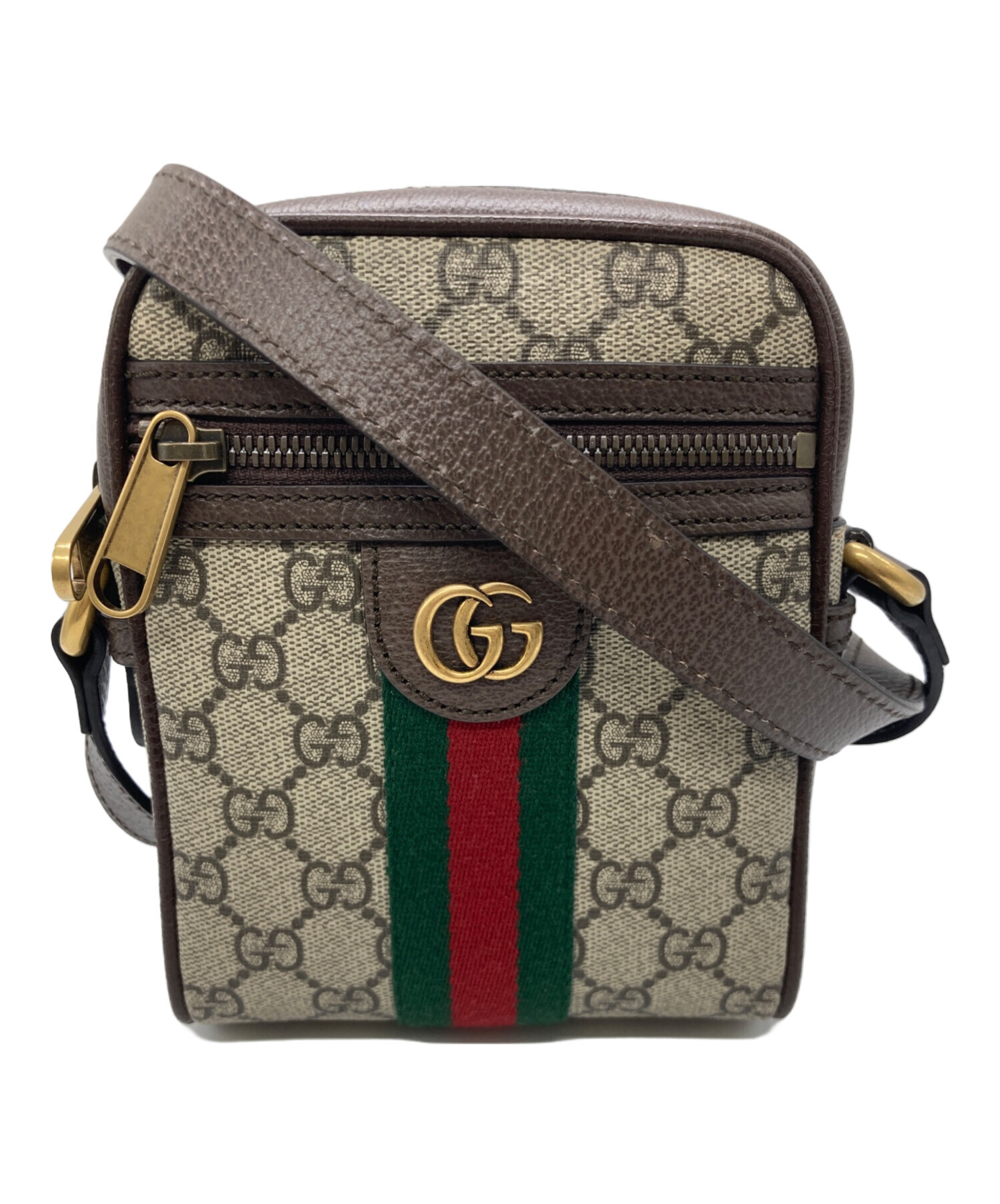 GUCCI グッチ/オフデイアミニメッセンジャーバッグ/598127/520***/ABランク/94【中古】 中古・古着通販】GUCCI (グッチ) オフィディアミニ メッセンジャー