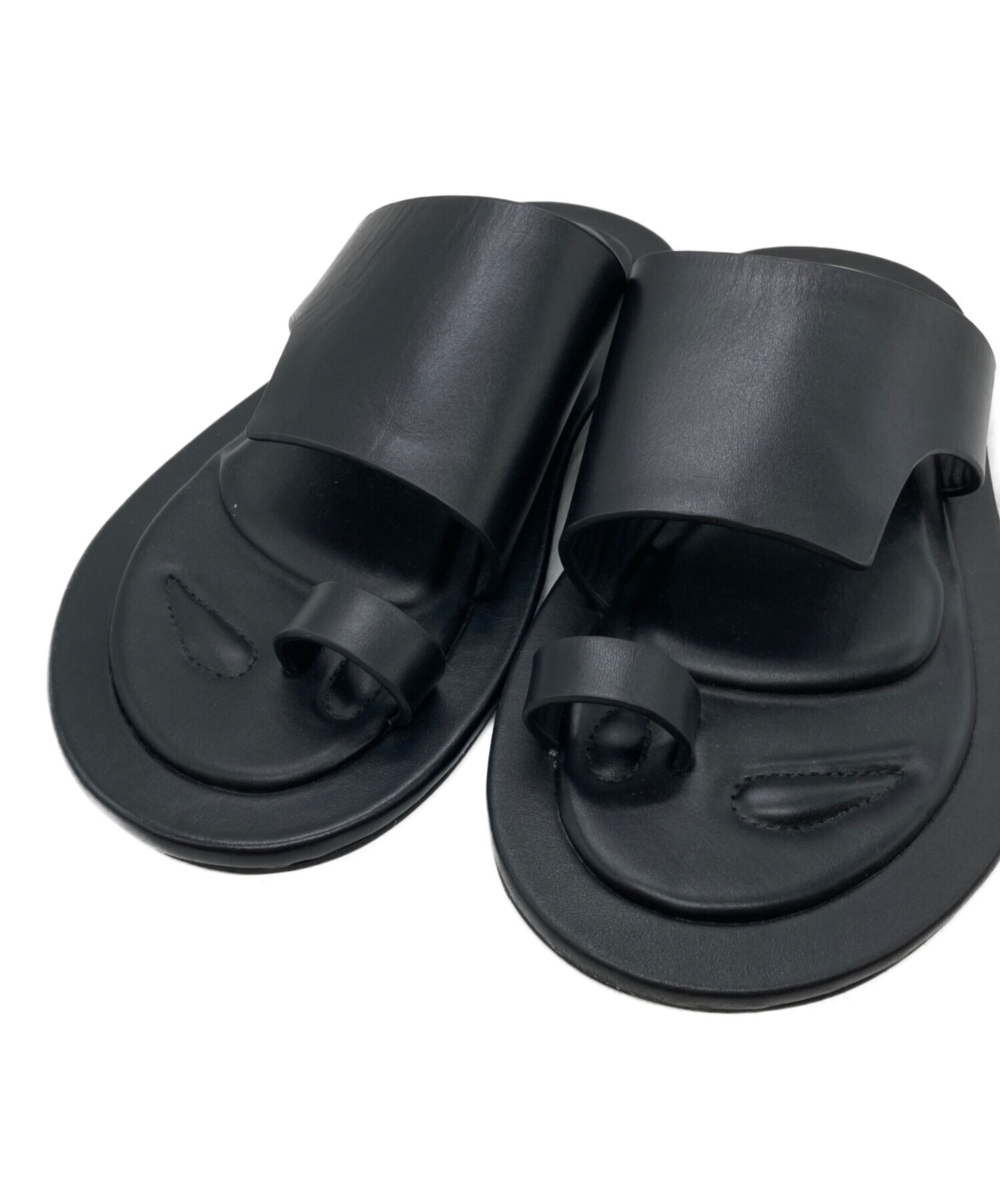 【5/24まで値下げ】UN3D. フットクッションサンダル 38 中古・古着通販】UN3D. (アンスリード) FOOT CUSHION FLAT SANDAL