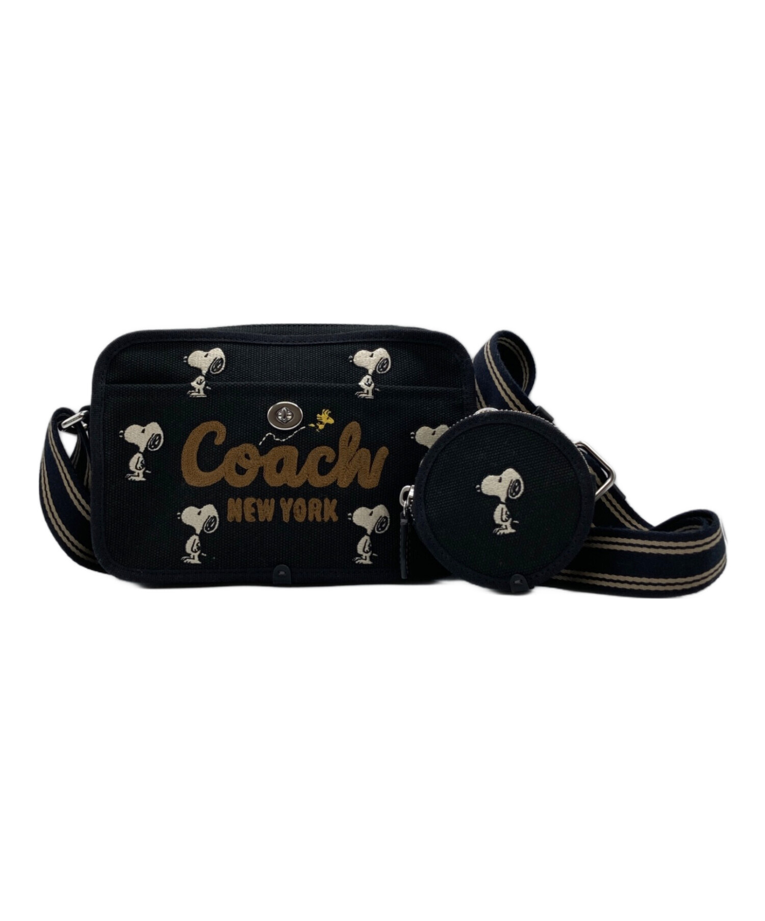 中古・古着通販】COACH (コーチ) PEANUTS (ピーナッツ) ショルダー