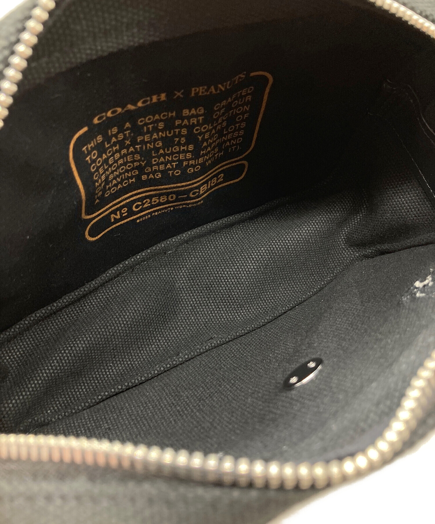 【美品】COACH×PEANUTS コーチ×ピーナッツ ウエストバッグ 超激レア COACH（コーチ） バック スヌーピー PEANUTS 新作 新品 2way