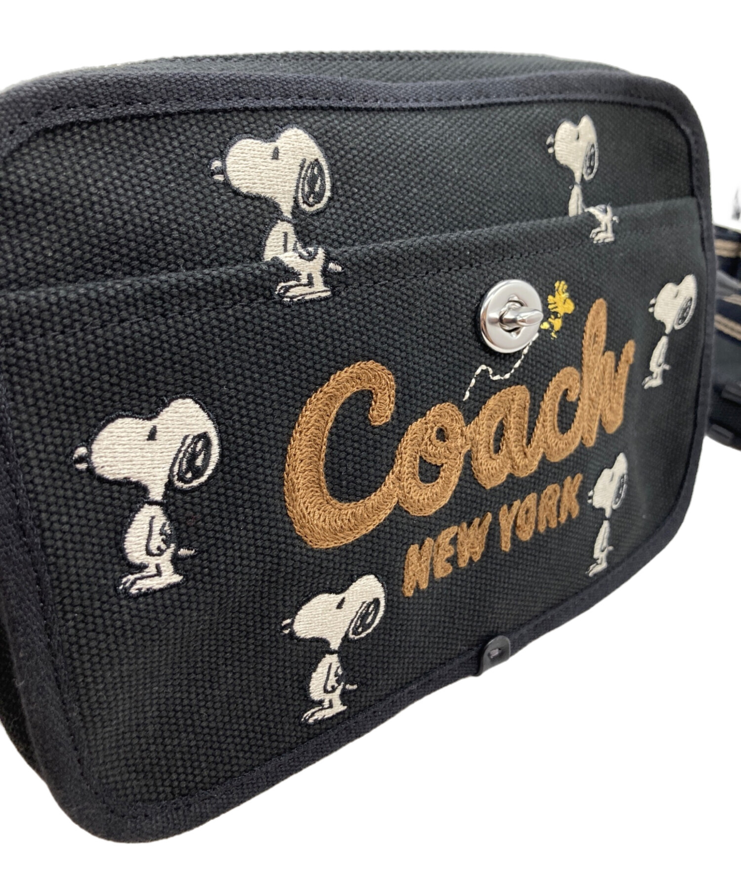 中古・古着通販】COACH (コーチ) PEANUTS (ピーナッツ) ショルダー
