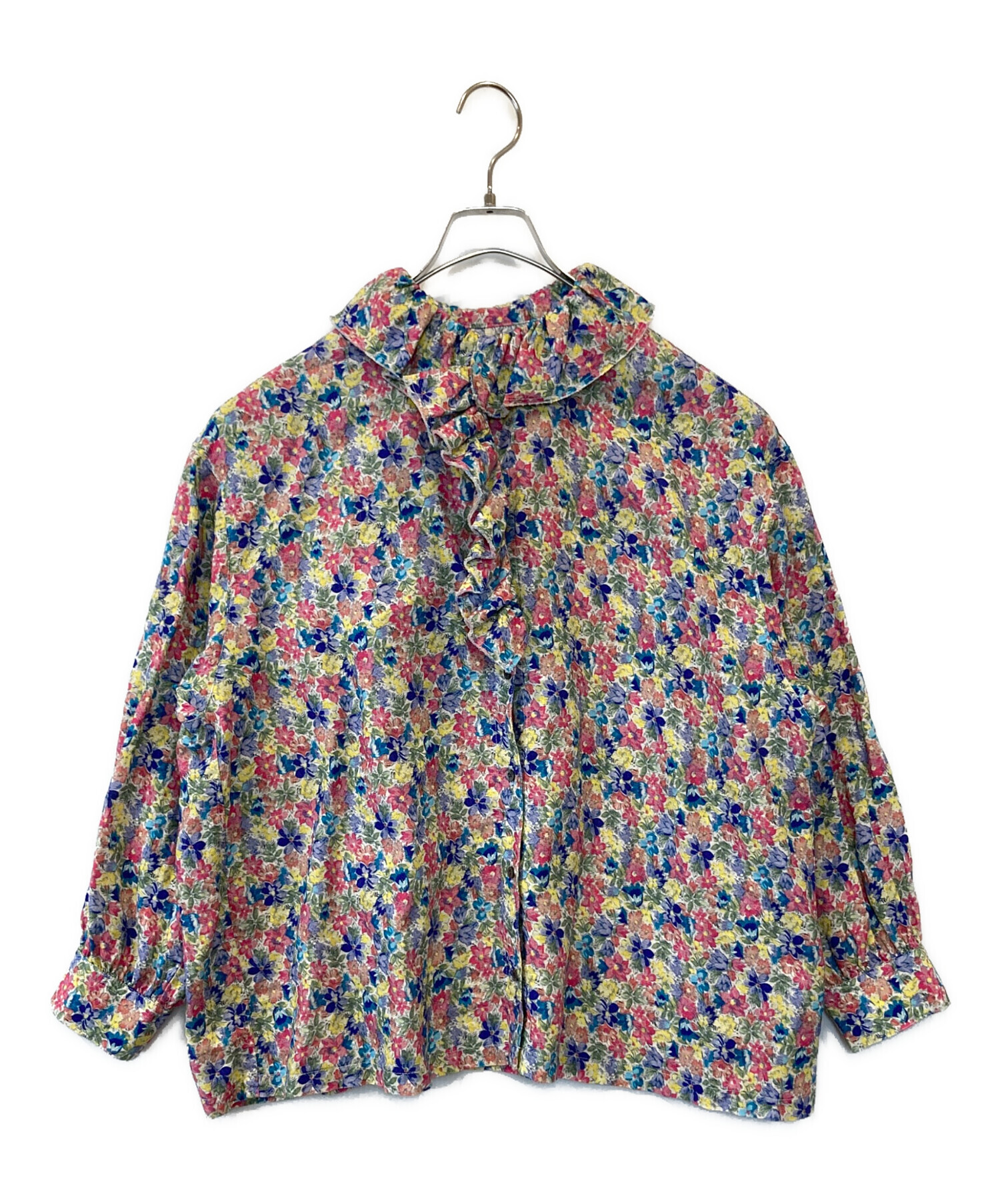 中古・古着通販】nest Robe (ネストローブ) プリントラッフルカラー 