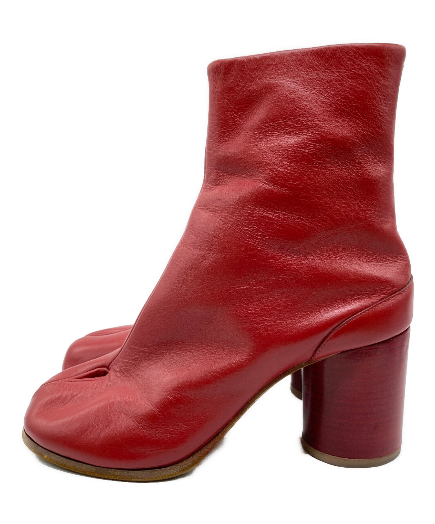 マルジェラ　赤ブーツ　サイズ37 マルジェラ 赤ブーツ サイズ37 【公式通販】