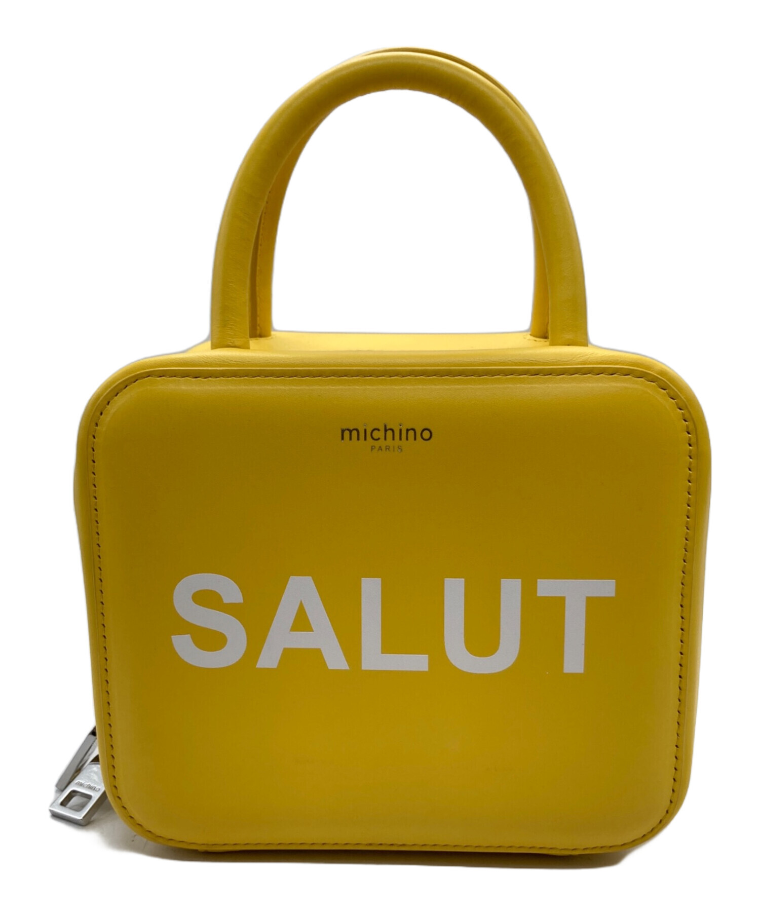 中古・古着通販】michino (ミチノ) 2WAYバッグ イエロー｜ブランド
