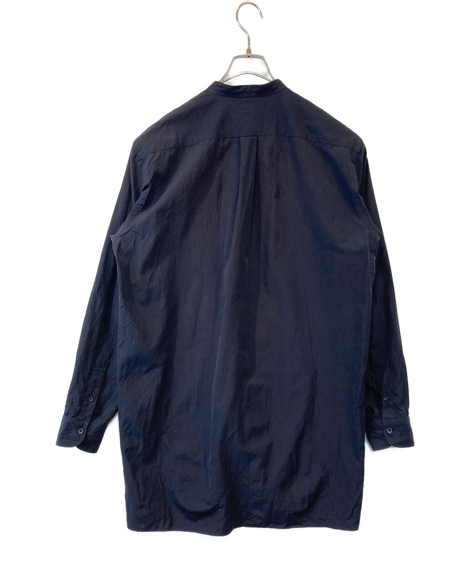 中古・古着通販】COMOLI (コモリ) バンドカラーシャツ Y03-02002