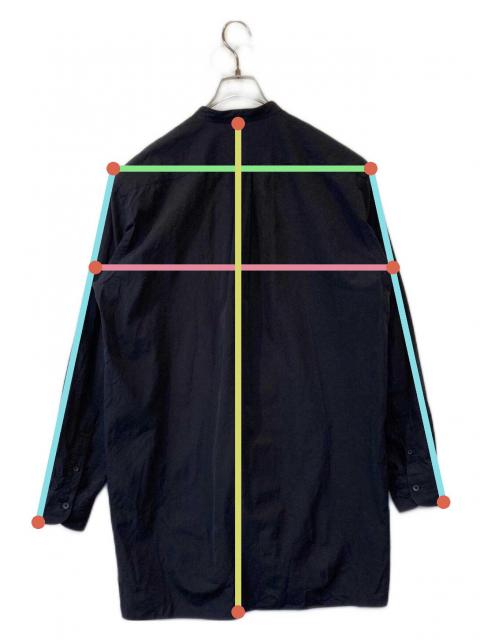 中古・古着通販】COMOLI (コモリ) バンドカラーシャツ Y03-02002