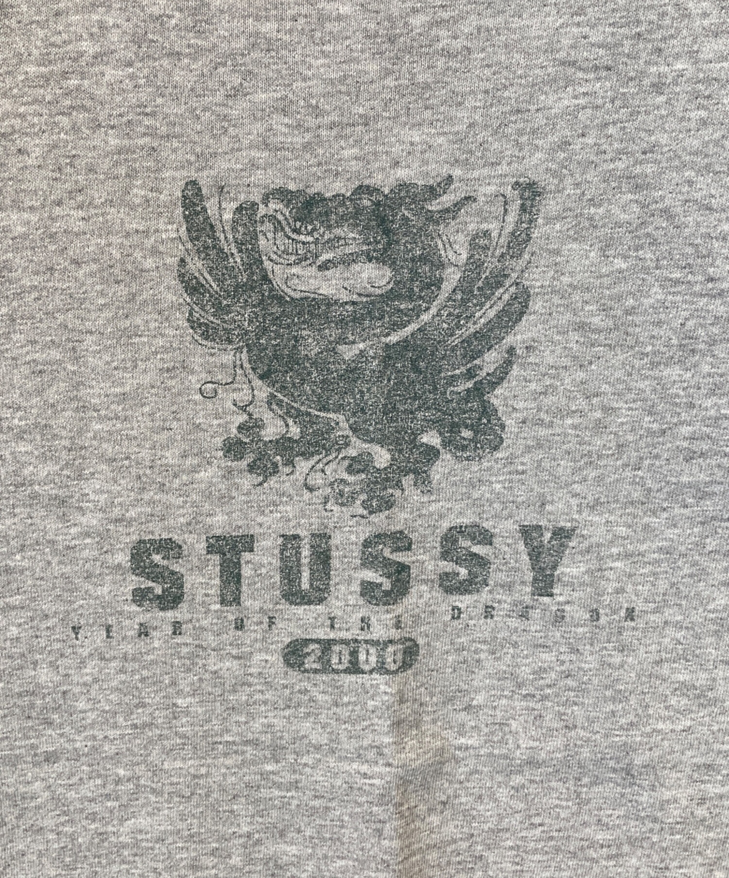 中古・古着通販】stussy (ステューシー) 紺タグ プリントTシャツ 