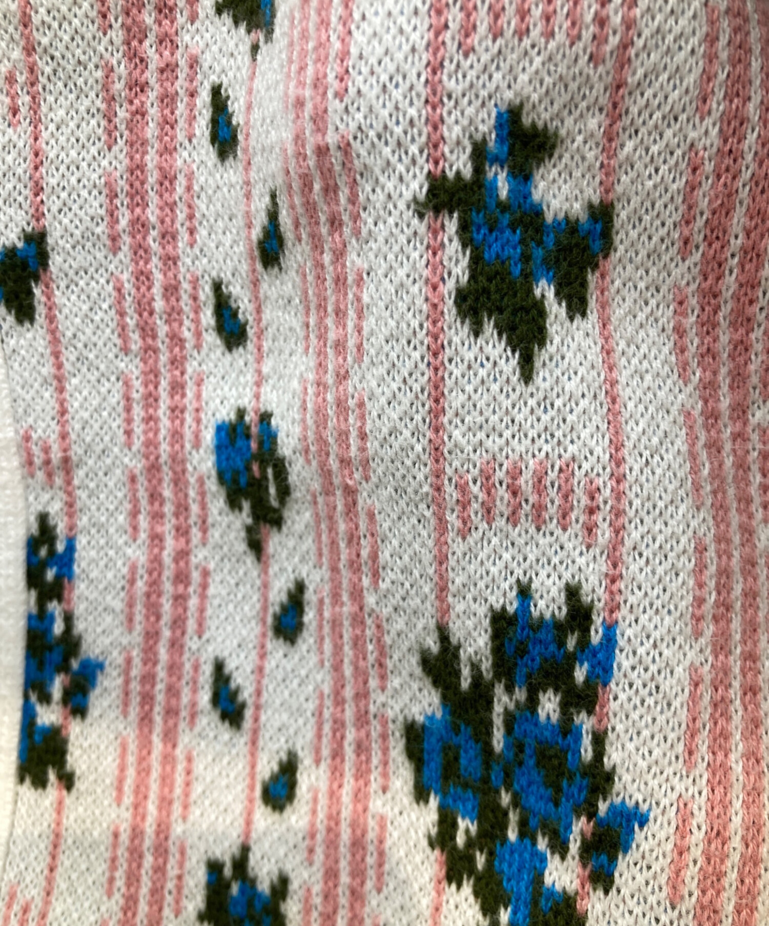 中古・古着通販】TTT MSW (ティー) フラワージャガードニット